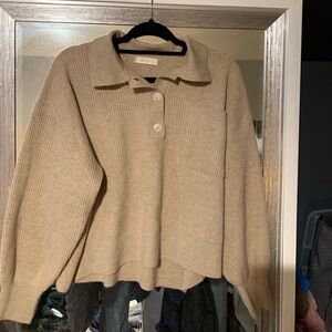 Boutique collared sweater